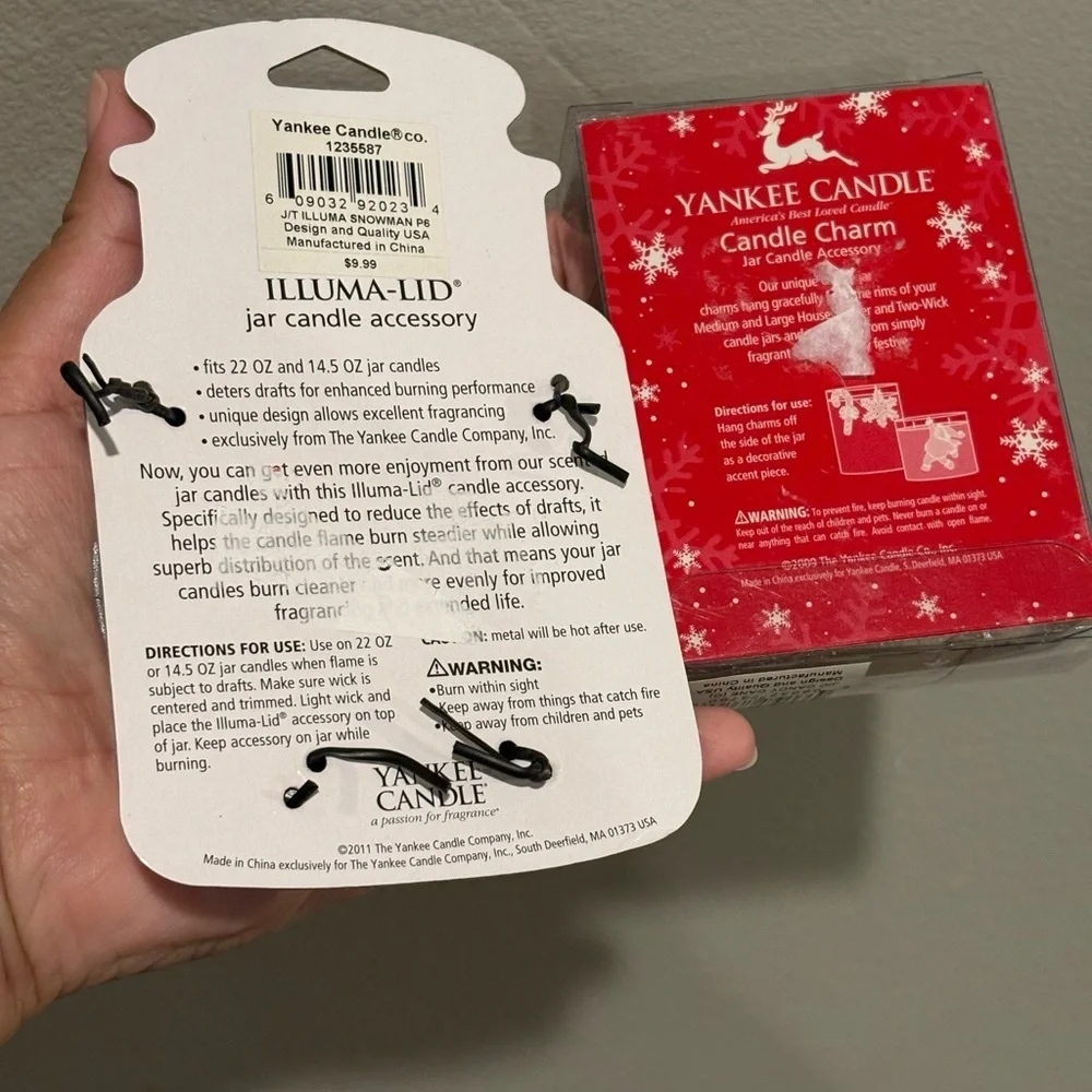 Yankee Candle Accessories Candle Charm and Illuma Lid
